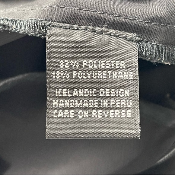 Elm Design Black Midi Skirt Tulip Hem Draped Gathered Pencil, Size 1 (Small) - Picture 8 of 12